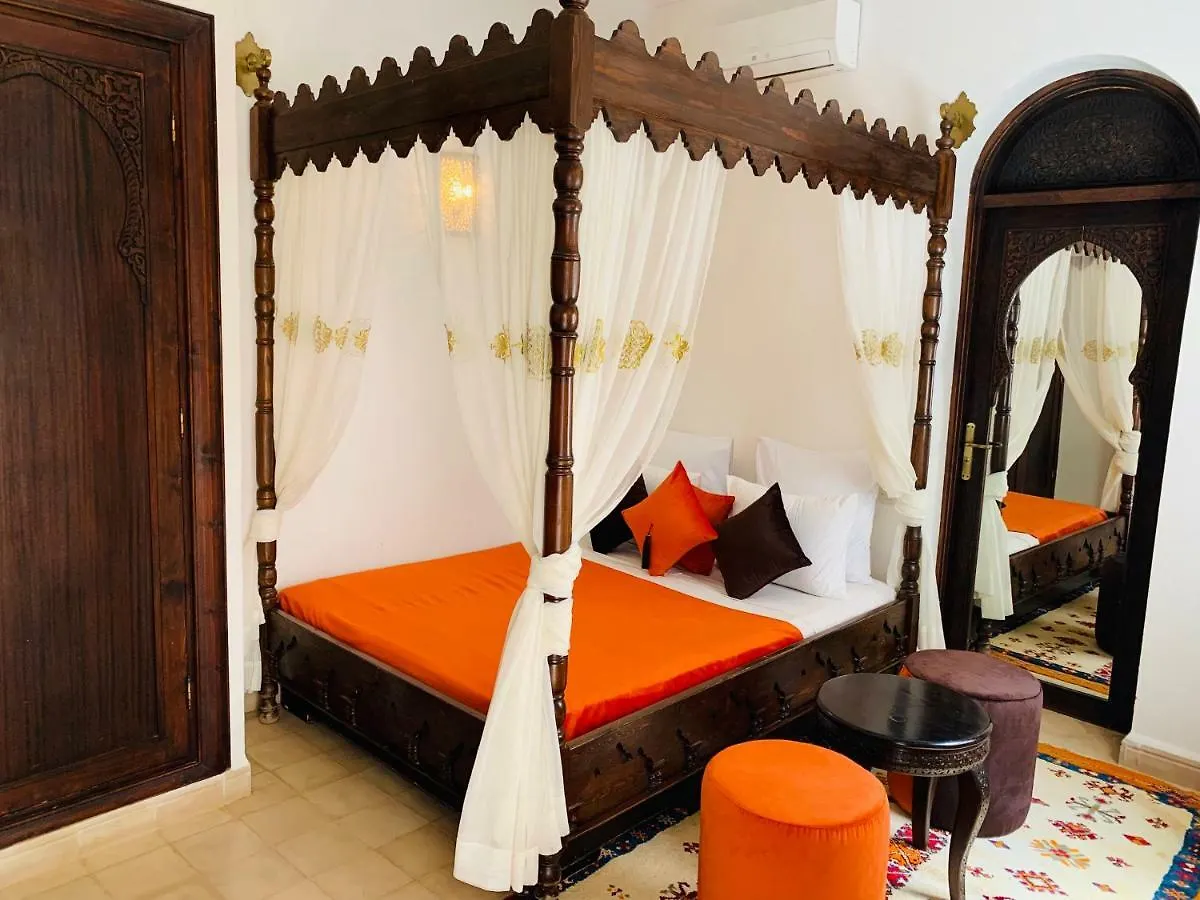 *** Marockansk riad Dar Pamella Hotell Marrakesh Marocko